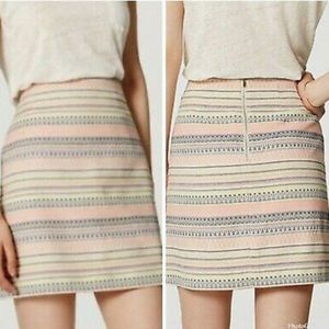 Ann Taylor Loft Jacquard Pencil Skirt